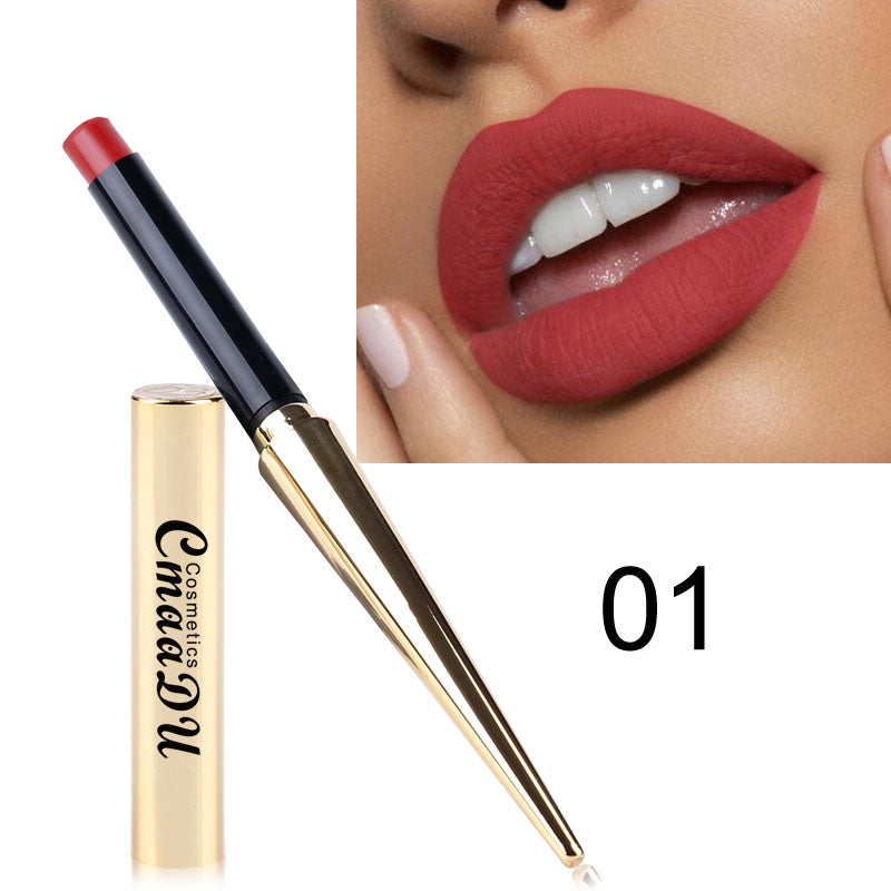 Women's Simple Multicolor Gold Matte Lipstick Women's Simple Multicolor Gold Matte Lipstick